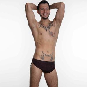 Фото Мужские шорты коричневые N2N Bodywear Brief Brown N2N0011