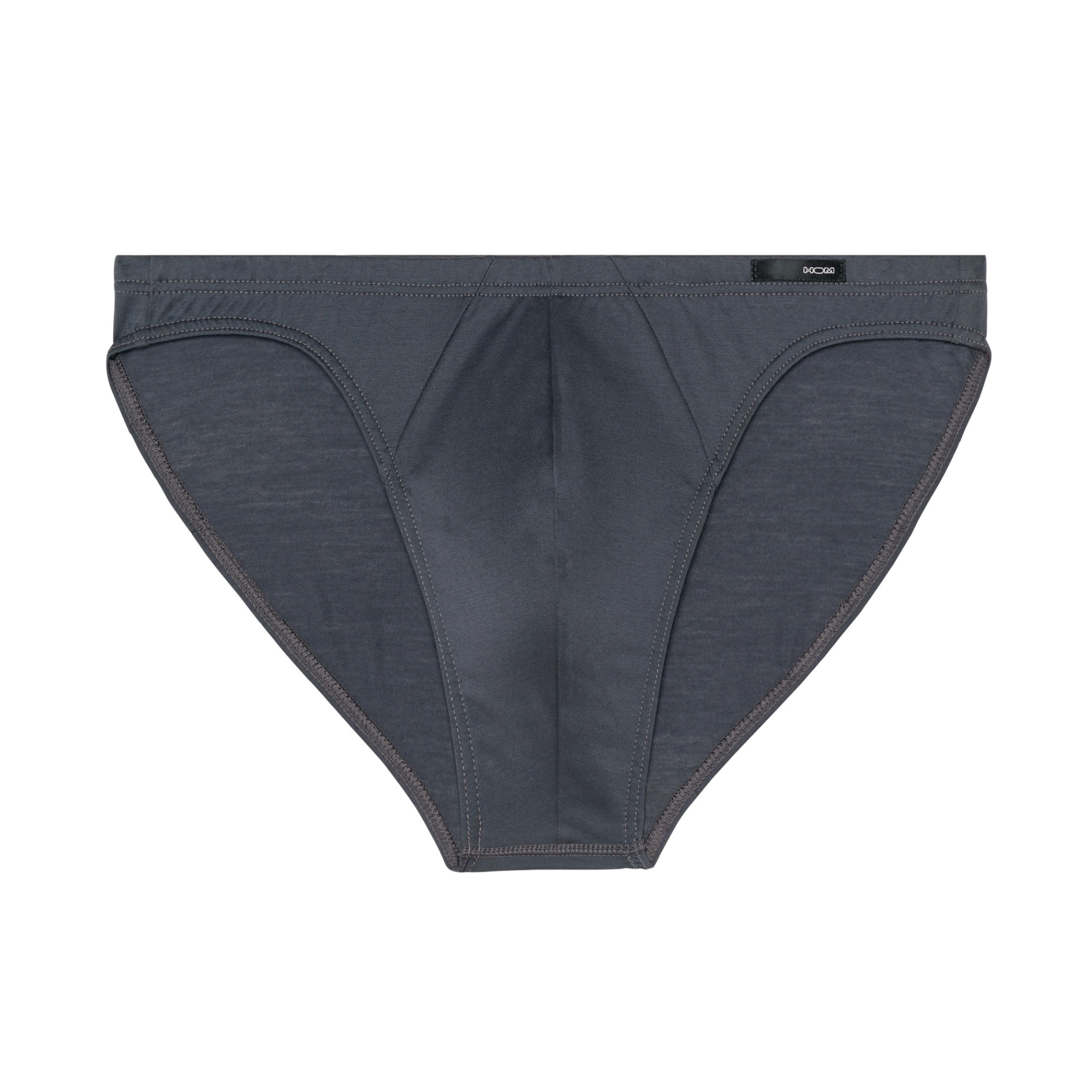 Мужские трусы слипы серые HOM PREMIUM COTTON Comfort Micro Briefs 359699_4000ZU фото 1