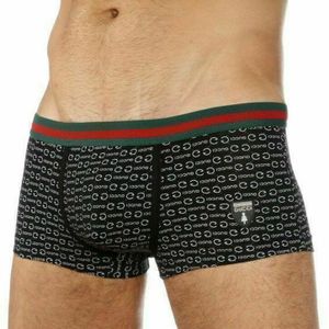 Фото Мужские трусы хипсы черные Gucci Hip Boxer