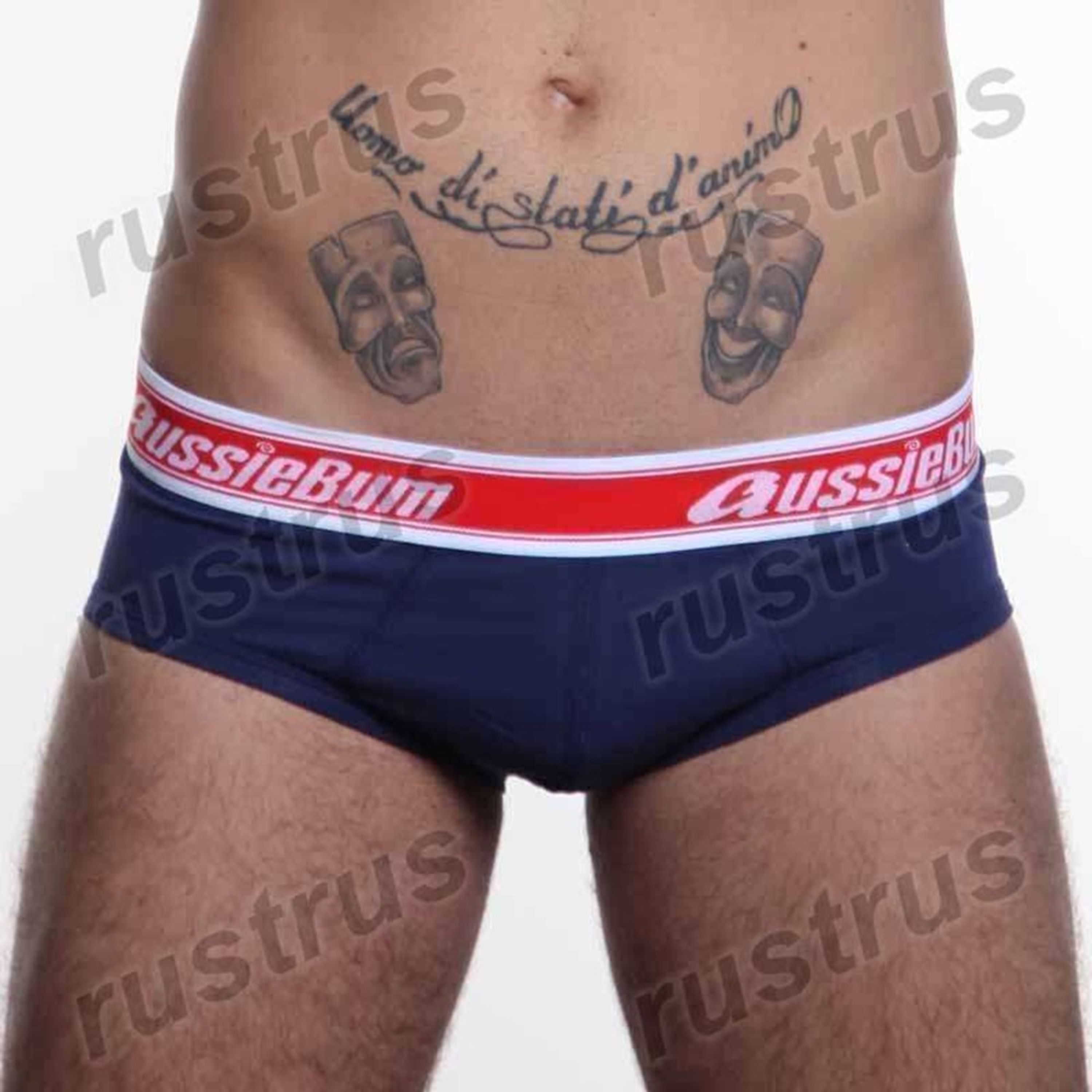 Мужские трусы брифы темно-синие Aussiebum AB00131 фото 2