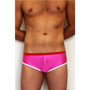 Фото Мужские плавки хипсы розовые Boefje