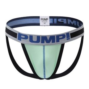 Фото Мужские трусы джоки салатовые Pump White Mint H96-19