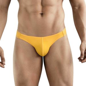 Фото Мужские трусы танга желтые Clever Moda SAPPHIRE BRIEF 176603