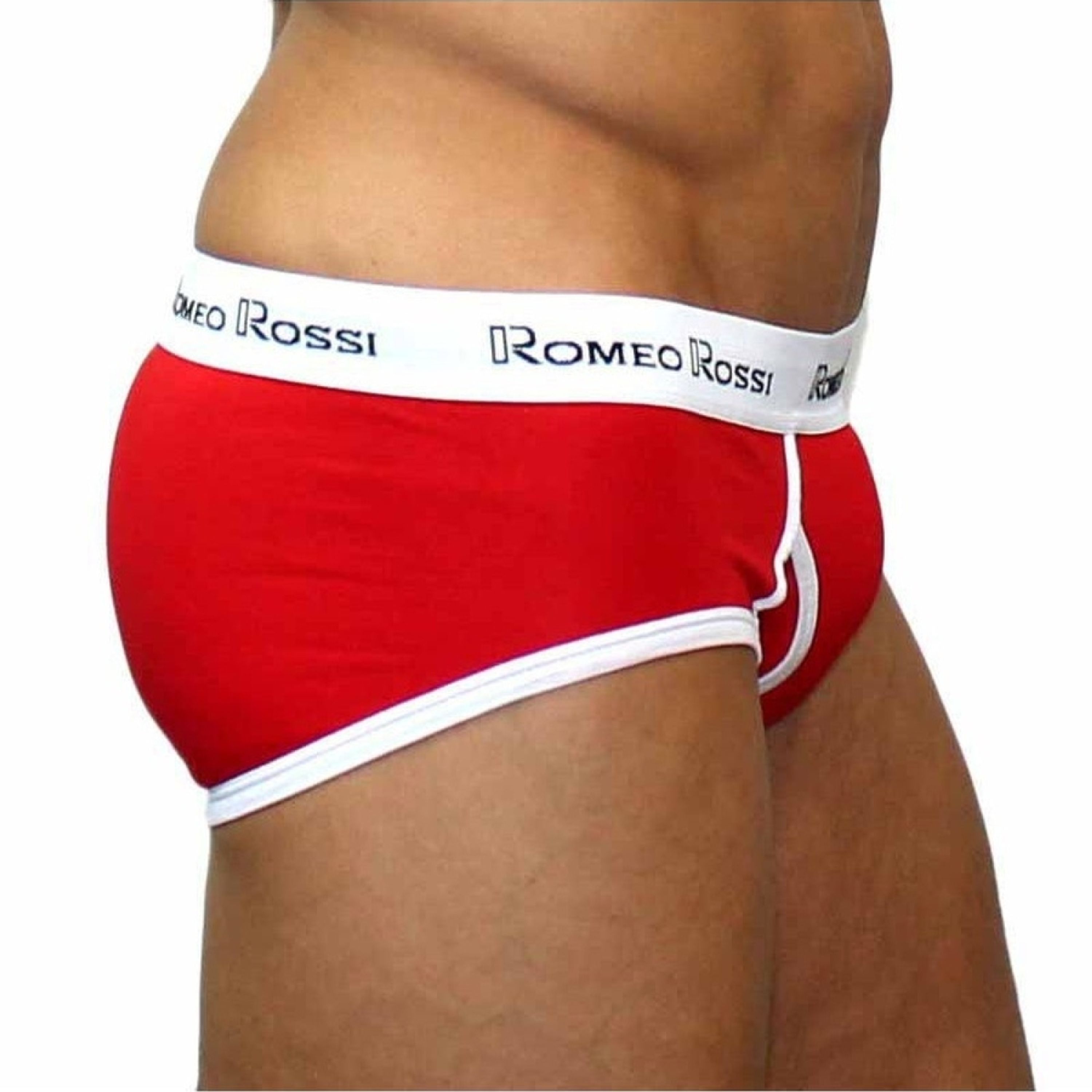 Мужские трусы брифы красные Romeo Rossi RR366-8 Brief фото 3