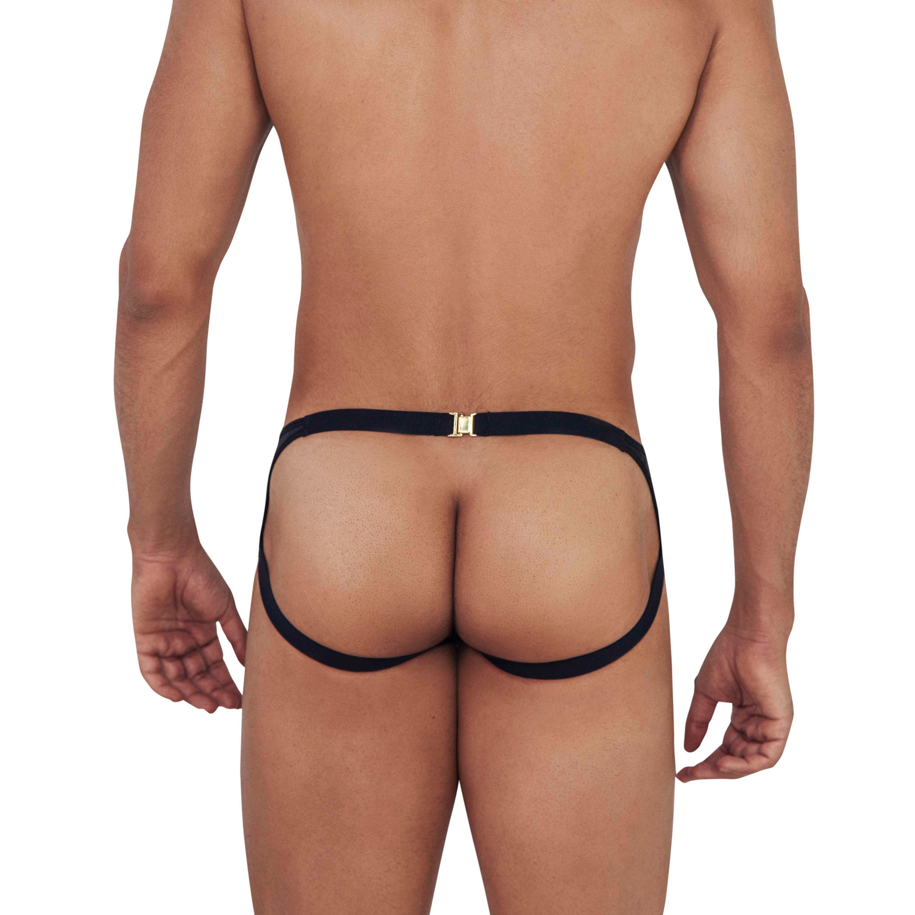 Мужские трусы джоки черные Clever MISTY JOCKSTRAP 146611 фото 3