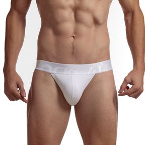 Фото Мужские трусы танга белые JOCKMAIL JM3032-1
