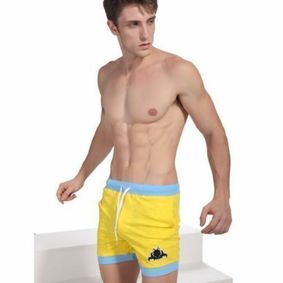 Фото Мужские спортивные шорты желтые Superbody Sport Shorts Yellow