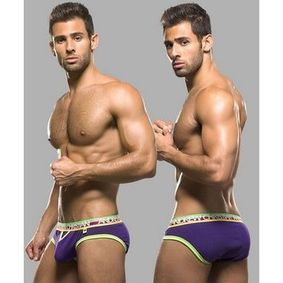 Фото Мужские трусы брифы фиолетовые Andrew Christian Teaser Brief Violet   AC9755