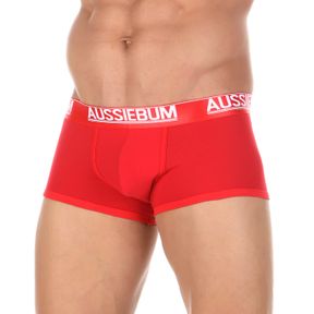 Фото Мужские трусы боксеры красные Aussiebum