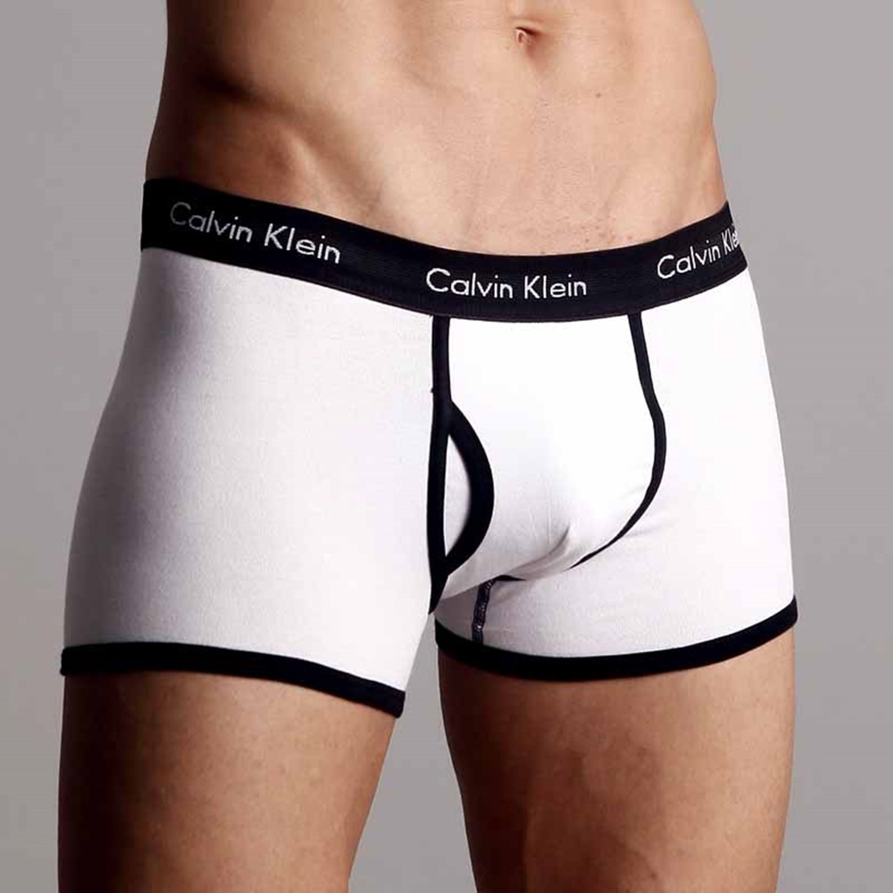Мужские трусы боксеры Calvin Klein 365 White Black фото 3