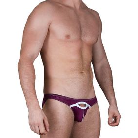 Фото Мужские трусы слипы фиолетовые Sesmik Active light 