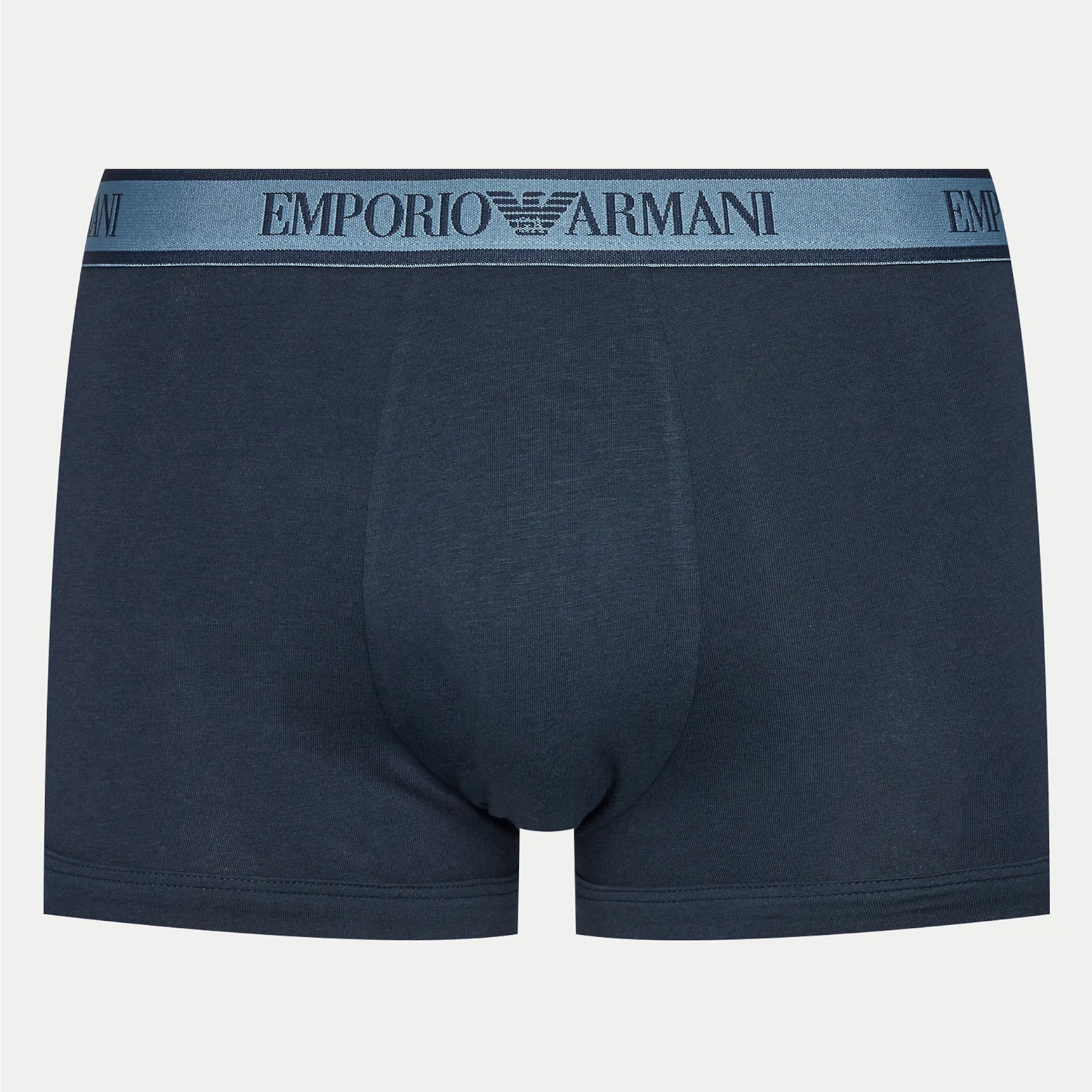 Набор мужских трусов хипсов 3в1 темно-синие Emporio Armani 111357_4F717 70435 фото 2