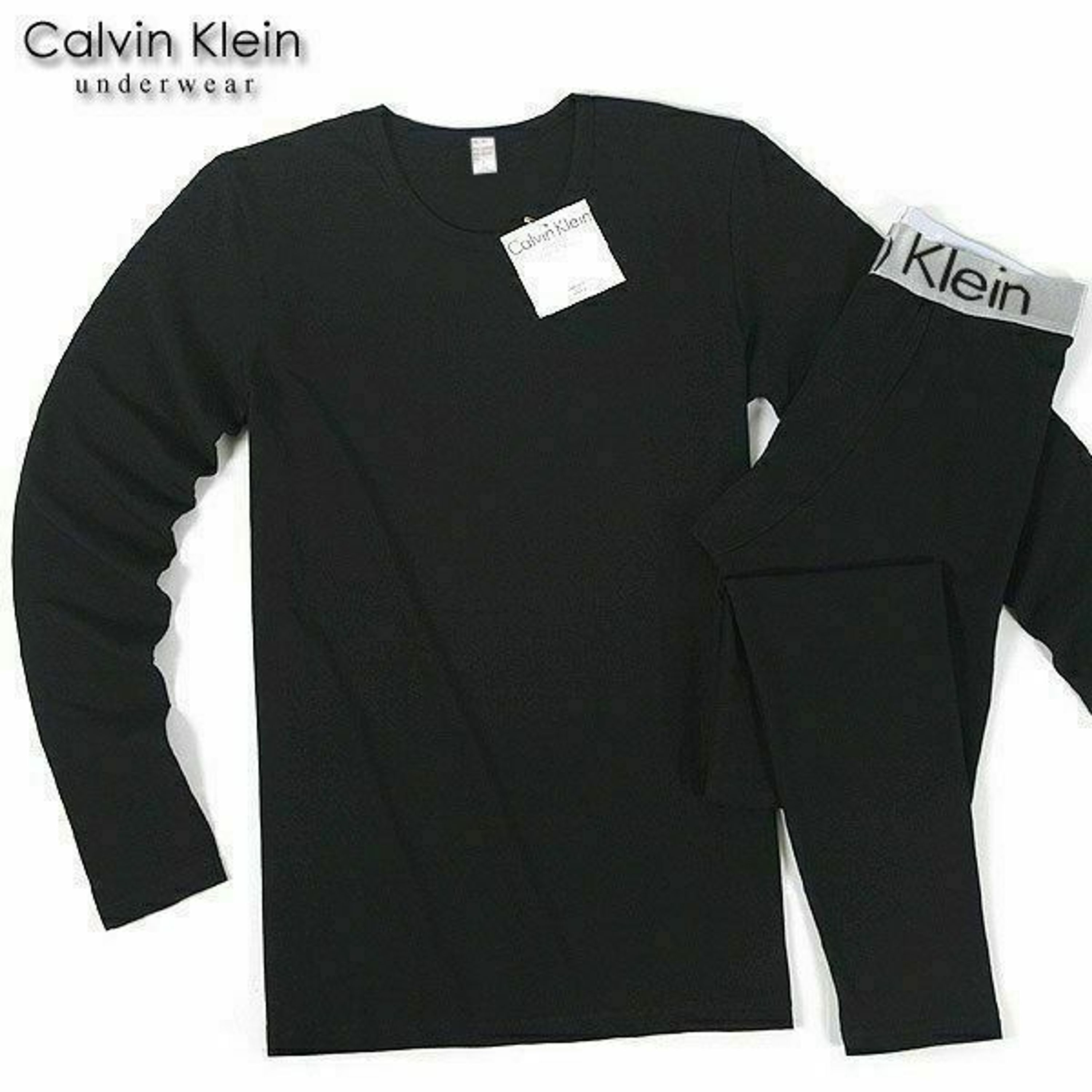 Calvin Klein Thermal Steel Underwear Black