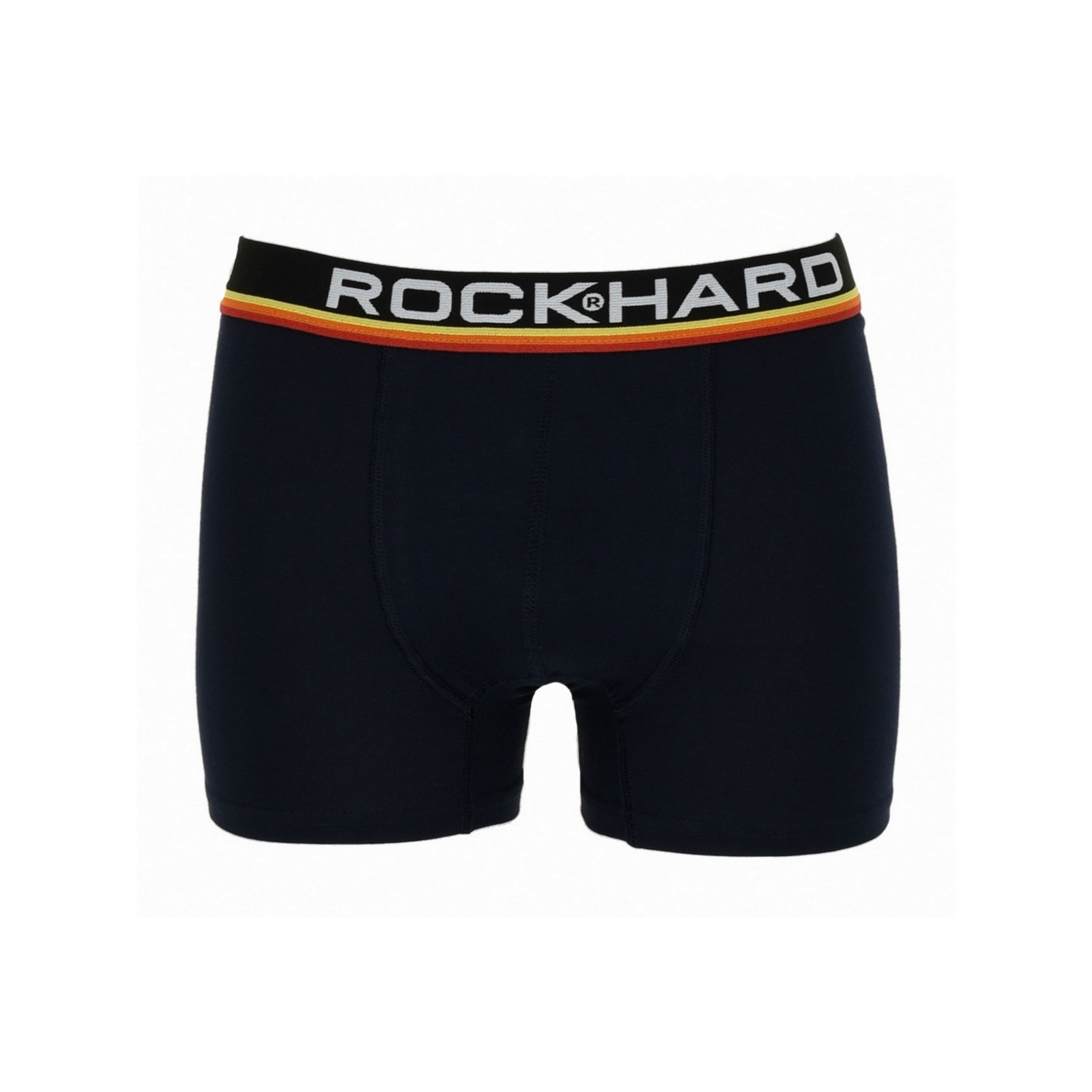Мужские трусы боксеры набор 3 в 1 (черные, темно-серые, темно-синие) Rockhard RH37055 фото 4