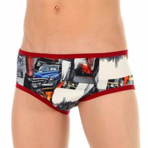 Фото Трусы мужские брифы разноцветные с принтом Boefje 35734