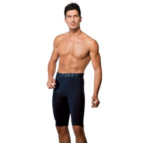 Фото Мужские трусы боксеры темно-синие удлиненные Doreanse 1785P