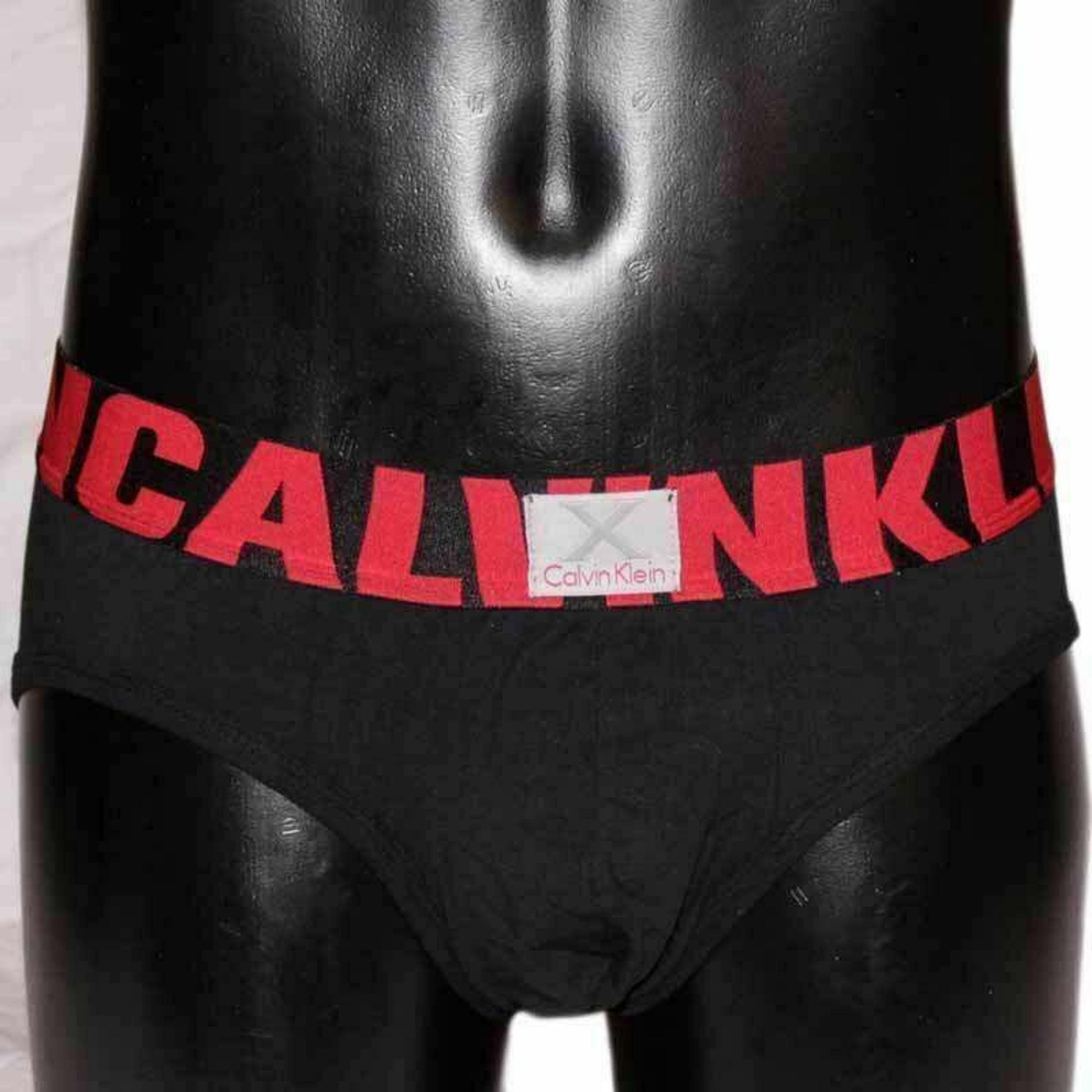 Мужские трусы брифы хлопок черные Calvin Klein CK00479 фото 1