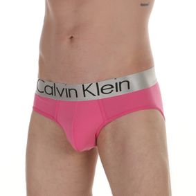 Фото Мужские трусы брифы розовые Calvin Klein
