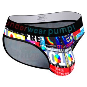 Фото Мужские трусы брифы черные PUMP! MP2123-2