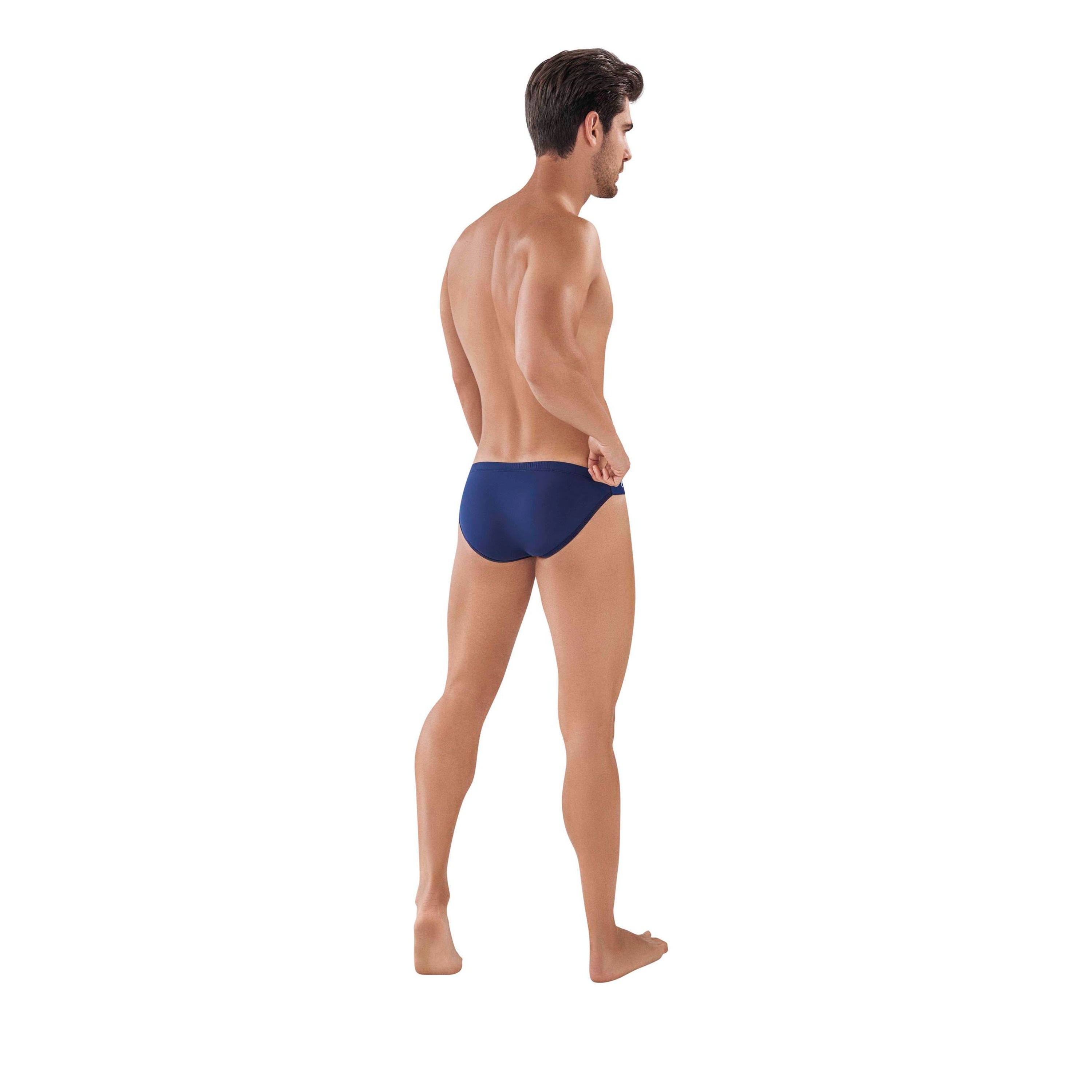 Мужские трусы слипы темно-синие Clever Moda ORIGEN LATIN BRIEF 087408 фото 3