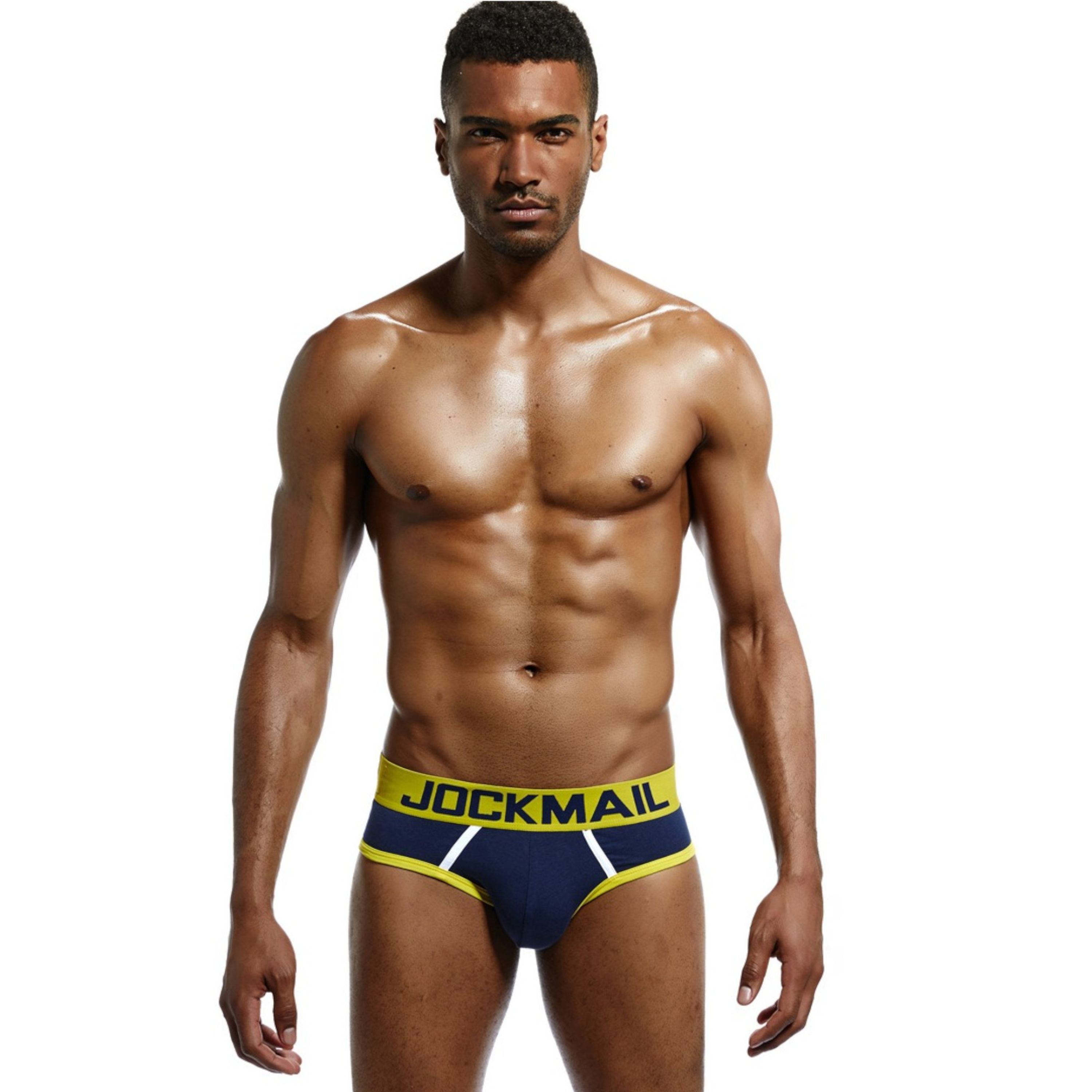 Мужские трусы брифы темно-синие JOCKMAIL JM2048-16 фото 1