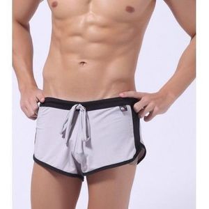 Фото Мужские спортивные шорты светло-серые под шелк Wang Jiang 9