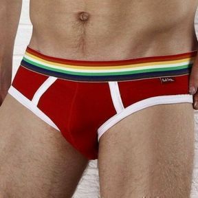 Фото Мужские трусы брифы Paul Smith Brief Red