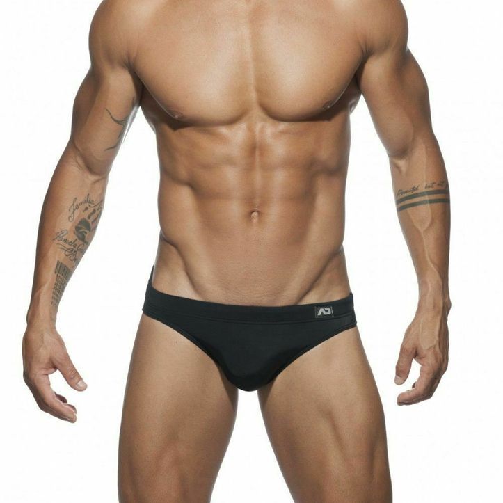 Мужские плавки черные ADDICTED BASIC AD SWIM BRIEF фото 2
