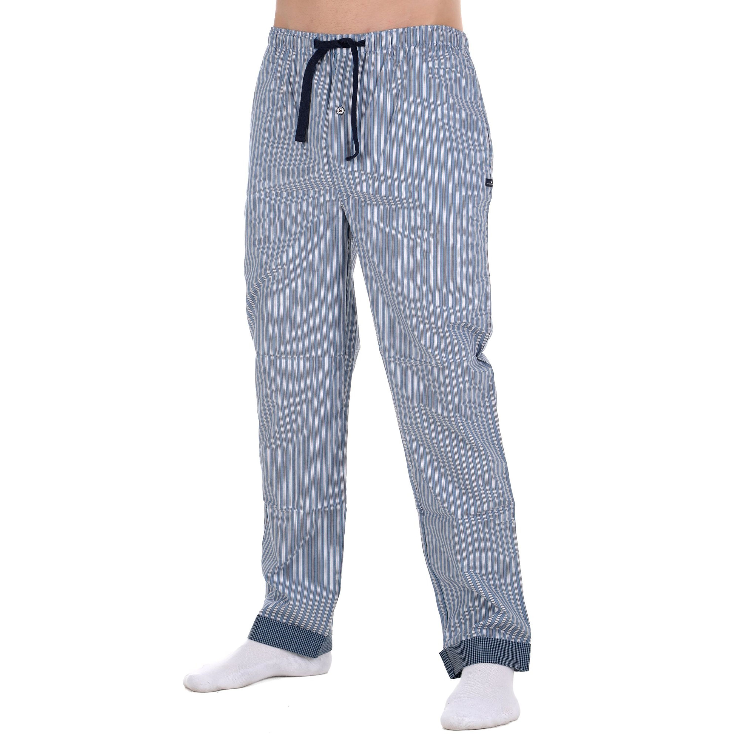 Мужские брюки голубые в полоску Tom Tailor 71053/5100 623 фото 1