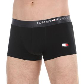 Фото Мужские трусы боксеры черные Tommy Hilfiger