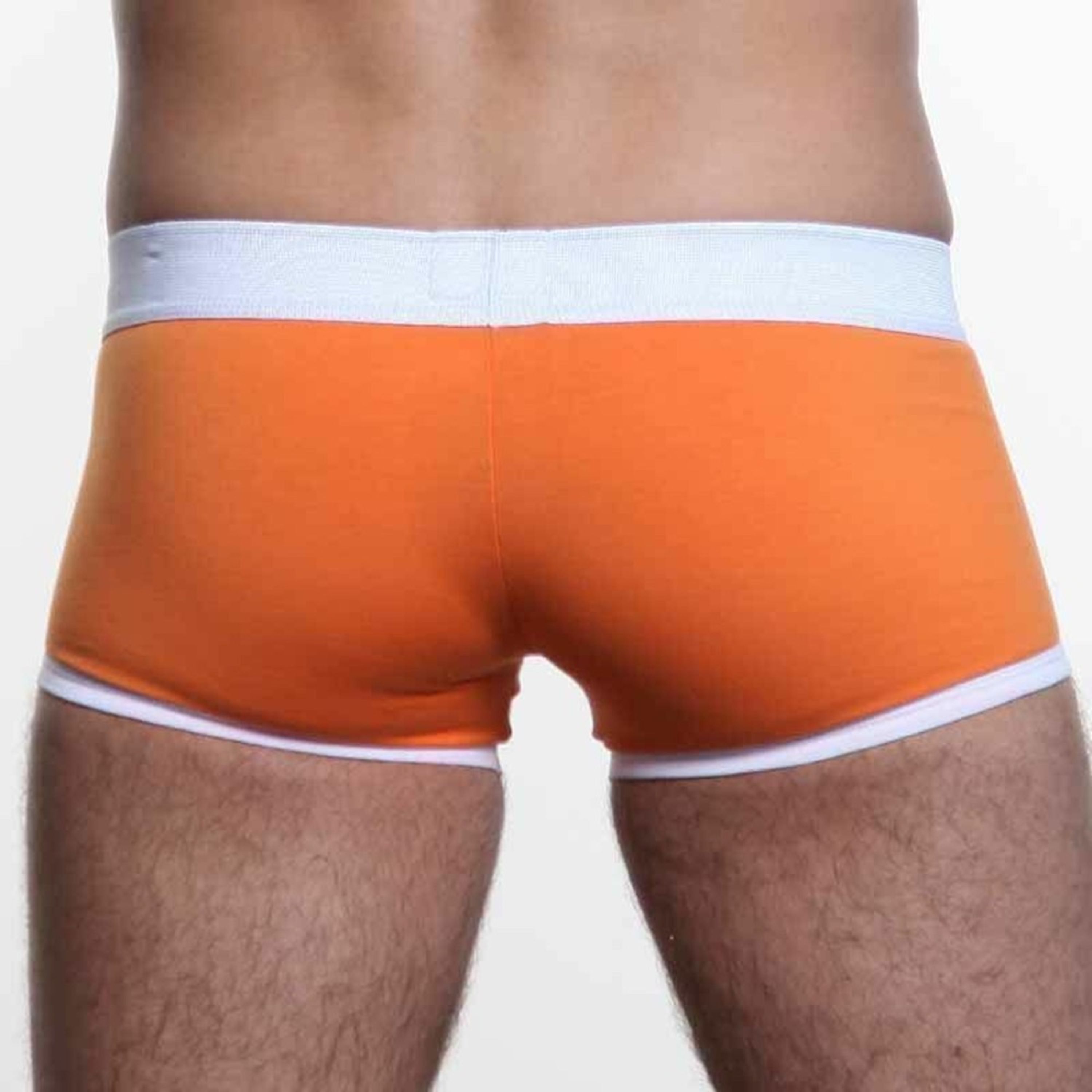 Мужские трусы боксеры оранжевые Diesel Orange Boxer фото 4