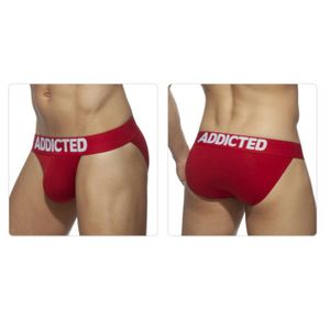 Фото Мужские трусы танга красные Addicted AD3012-8