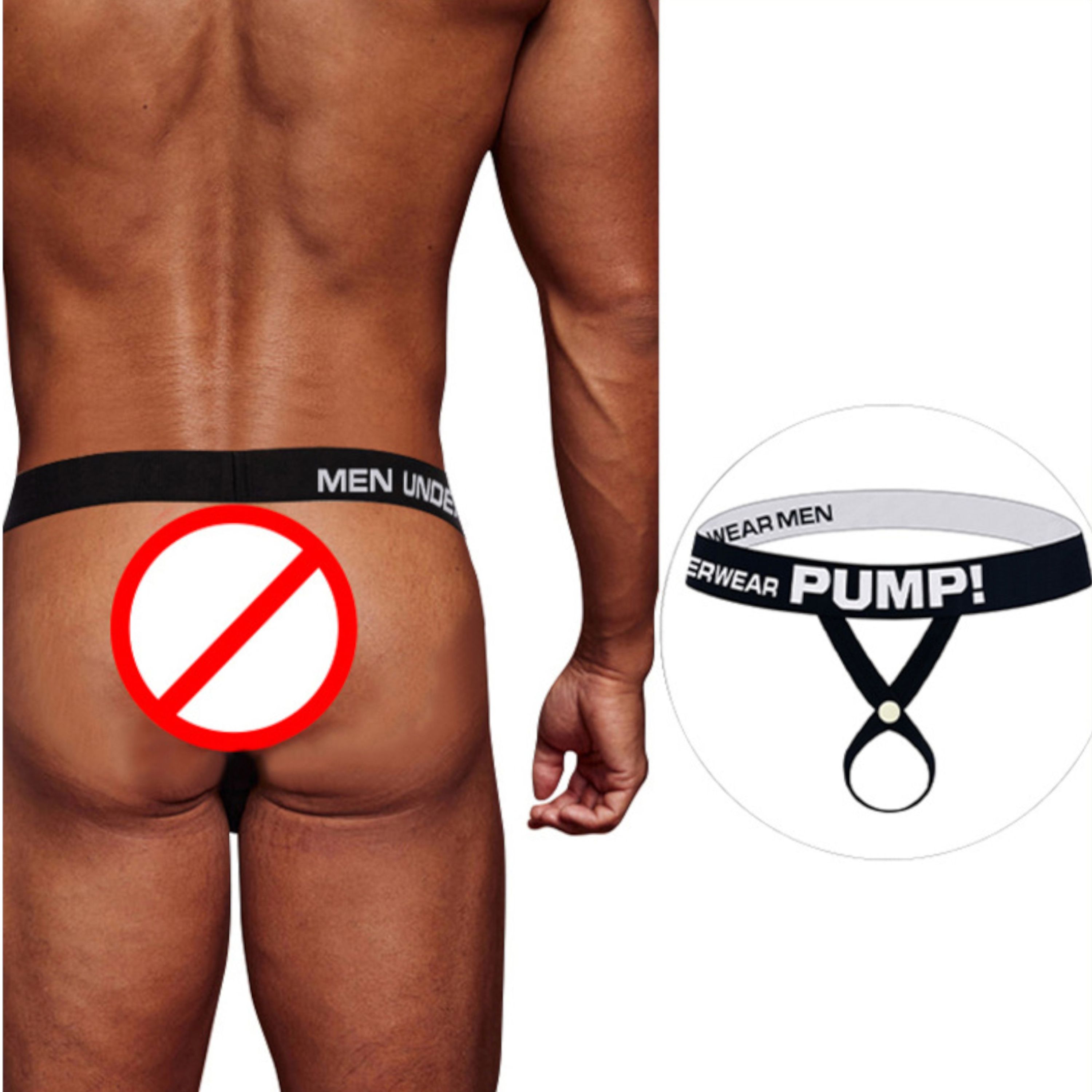 Мужской эротический аксессуар черный PUMP! MP01-2 фото 3
