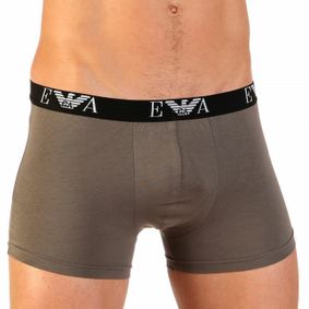 Фото Мужские трусы боксеры Emporio Armani дымчатые