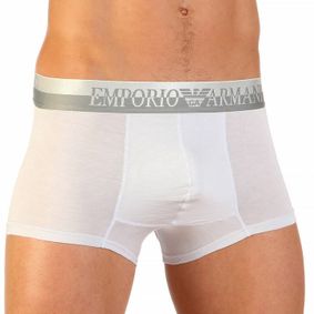 Фото Мужские трусы боксеры Emporio Armani белые