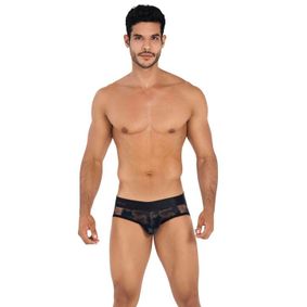Фото Мужские трусы джоки черные камуфляжные Clever HONESTY JOCKSTRAP 039811