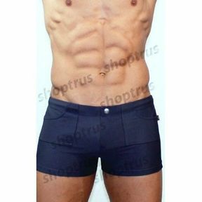 Фото Мужские плавки темно-серые TOOT Navy Shorts 