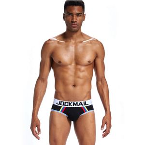 Фото Мужские трусы брифы черные JOCKMAIL JM2059-2