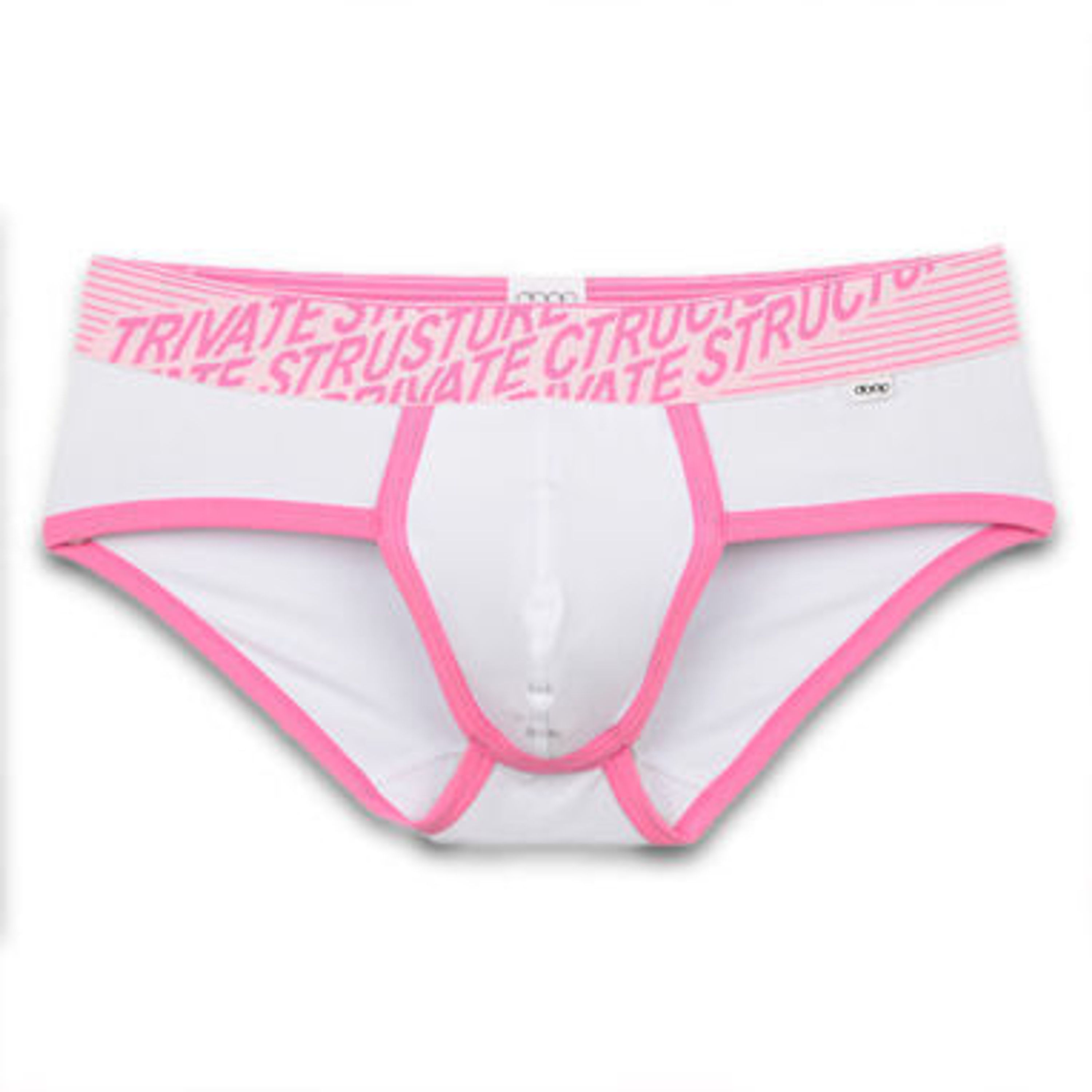  Мужские трусы брифы Private Structure DOOP White Brief фото 8