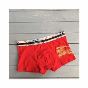 Фото Мужские трусы боксеры красные Burberry Brit Red Trunks 
