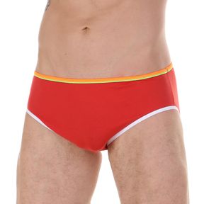 Фото Мужские трусы брифы красные Van Baam VB0207