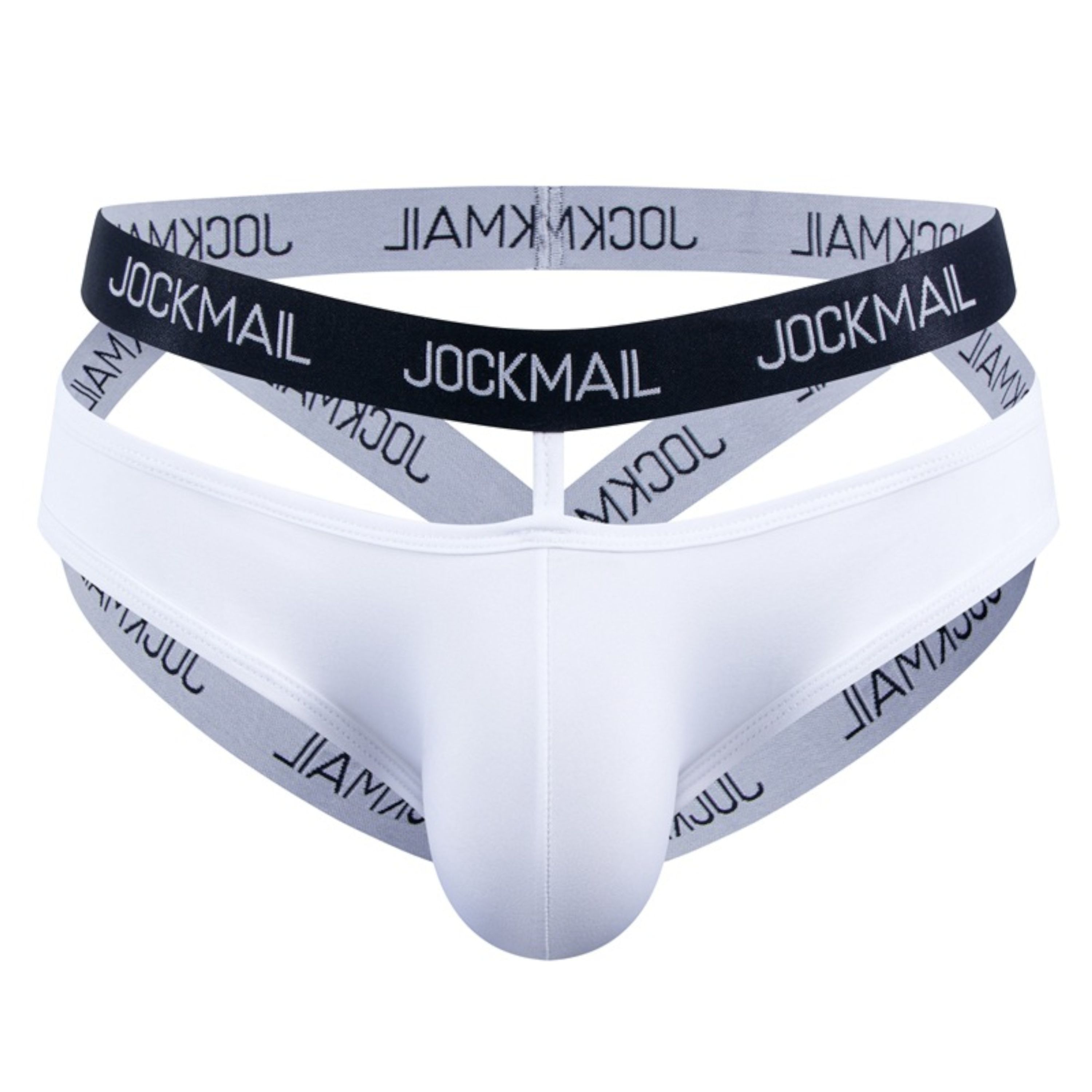 Мужские трусы джоки белые JOCKMAIL JM4068-1 фото 1