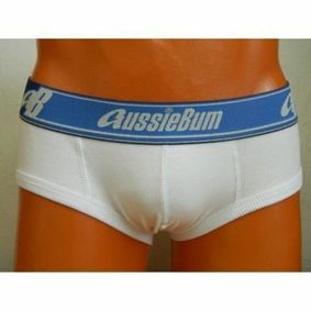 Фото Мужские трусы брифы белые Aussiebum AB00116