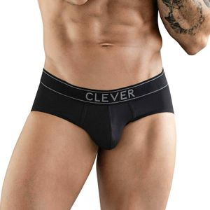 Фото Мужские трусы брифы черные Clever Moda BERNA CLASSIC BRIEF 178511