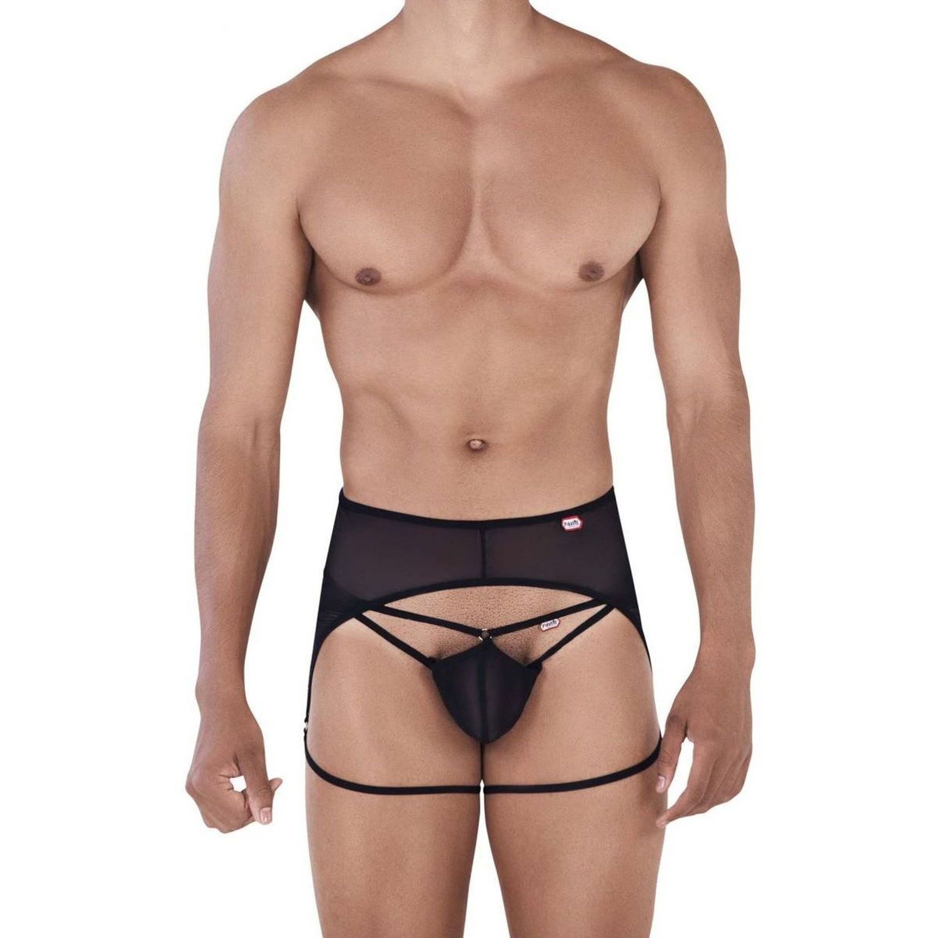Мужские трусы джоки черные с поясом Pikante ATTILA JOCKSTRAP 033211 фото 1