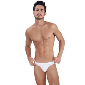 Фото Мужские трусы брифы белые Clever Moda SAINTED BRIEF 144901