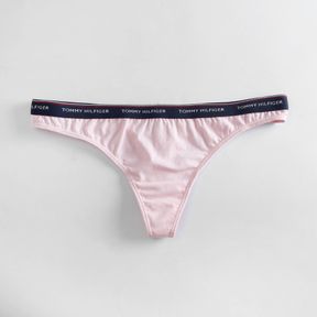 Фото Женские трусы стринги розовые Tommy Hilfiger Women