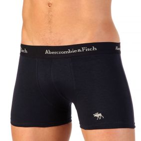 Фото Мужские трусы боксеры темно-синие Abercrombie&Fitch