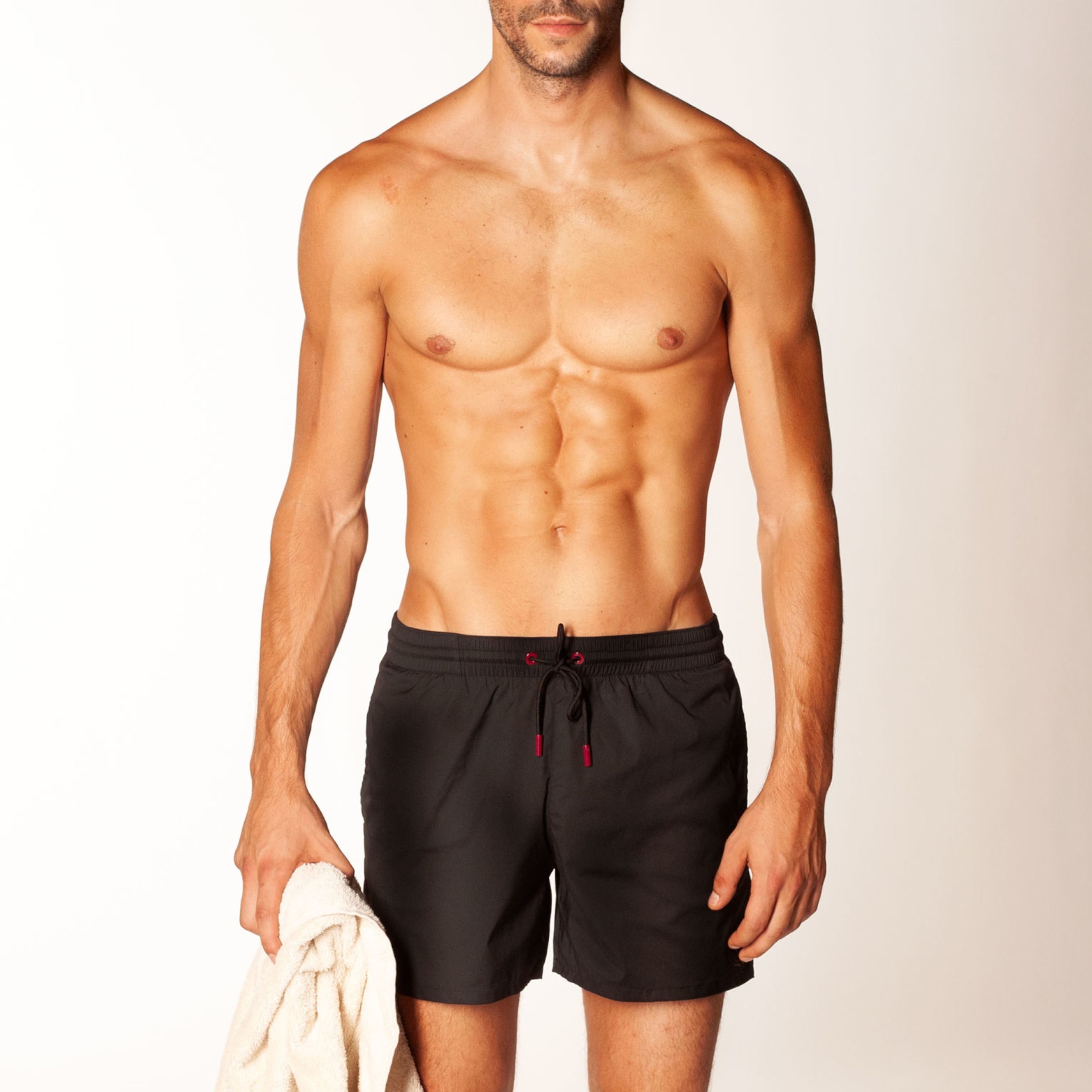 Мужские шорты купальные черные CASANOVA 0010A фото 1