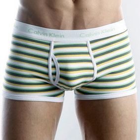 Фото  Мужские трусы боксеры Calvin Klein 365 Print Lines I Green